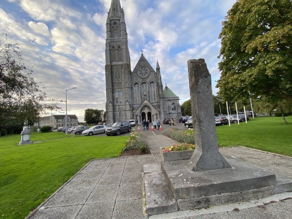A headstone at St. Mary's of the Rosary — Priests' Graves
